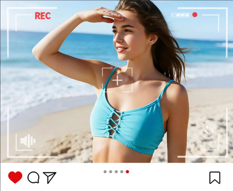 Fashion Smart Wearable Headset 32G Insert Memory Multi-Function Wireless AI Translation ENC Video Audio Music Video Streaming