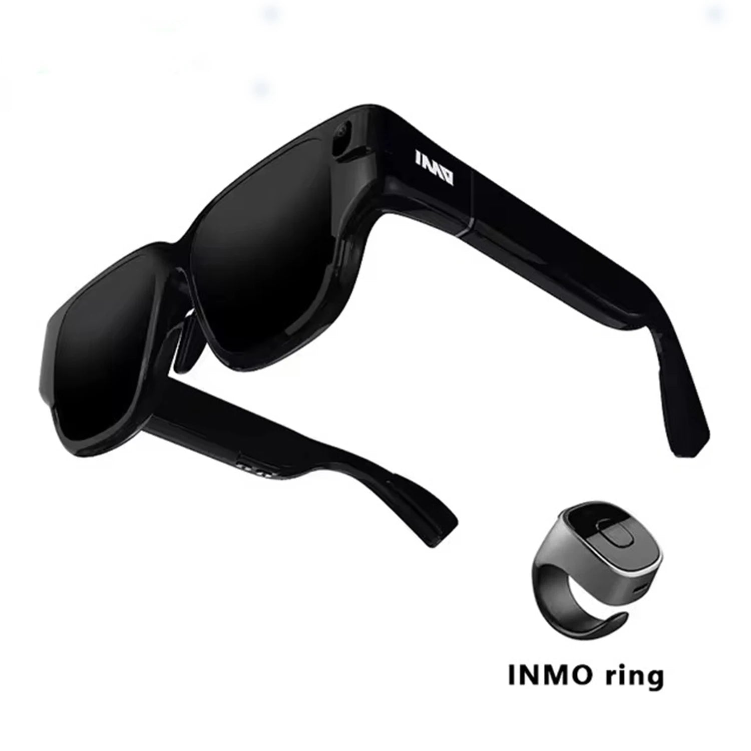 INMO Air Smart AR Glasses With Ring Translation and Text Prompt 3D With Camera for Movie Watching Full-color True Wireless