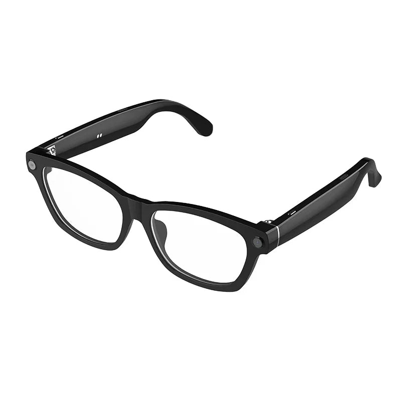 2025 Smart Glasses for ALL Users 800W Pixel Photo Video Noise Reduction AI Recognition Translation Bar Design