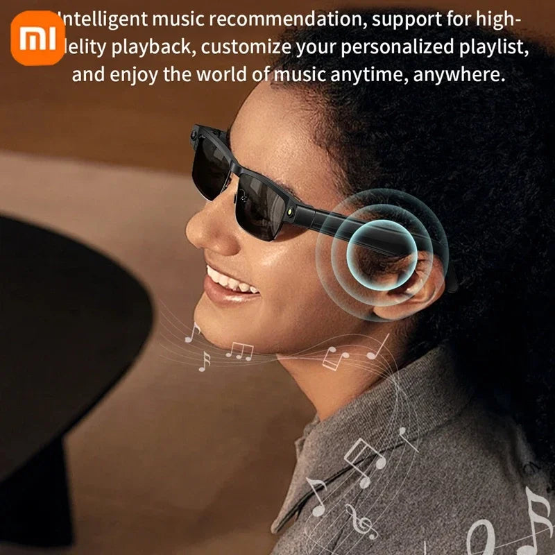 Xiaomi 8K HD AI Smart Glasses Photochromic Chat GPT Camera Bluetooth Call 260Mah Battery Voice Assistant Control Smart Glasses
