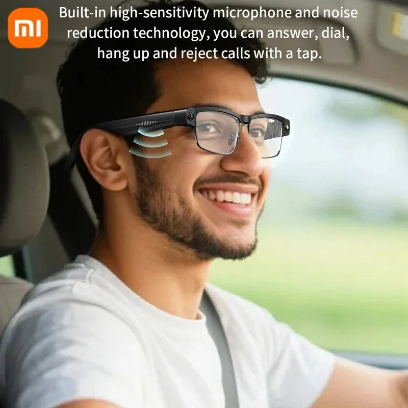 Xiaomi 8K HD AI Smart Glasses Photochromic Chat GPT Camera Bluetooth Call 260Mah Battery Voice Assistant Control Smart Glasses
